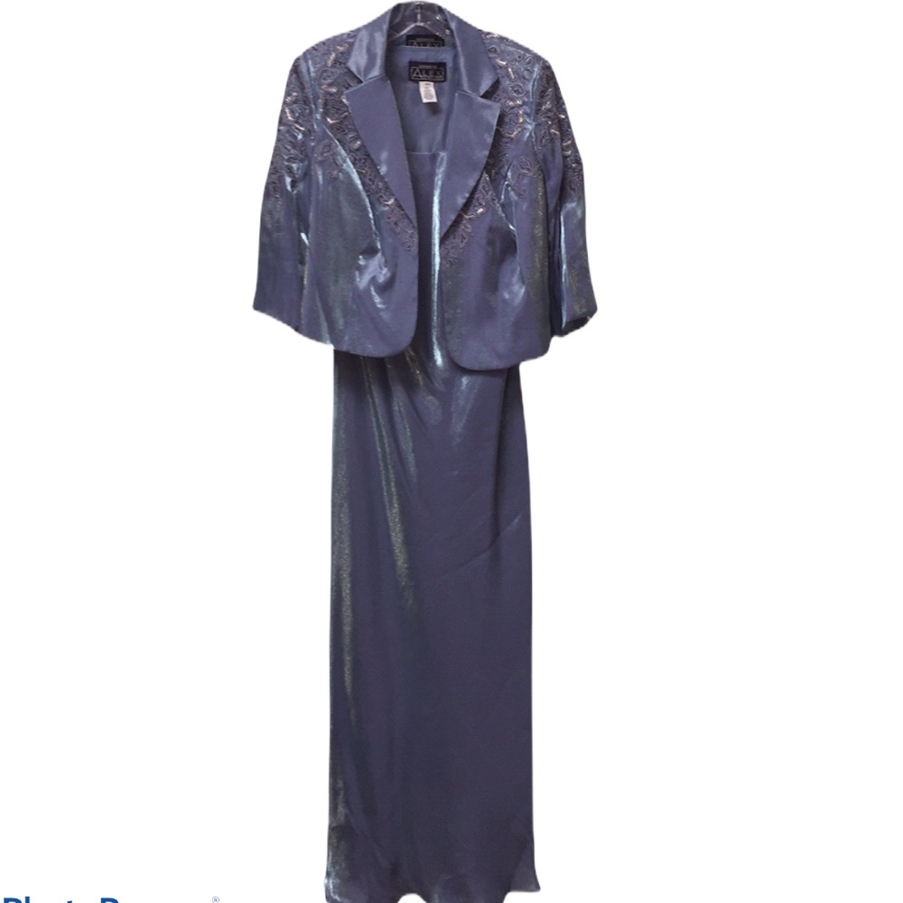 Alex Evenings Dress & Jacket Beaded & Embroidered